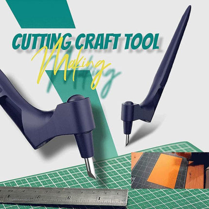 360-Degree Rotating Craft Cutting Tool with Precision Blade for Craft Art