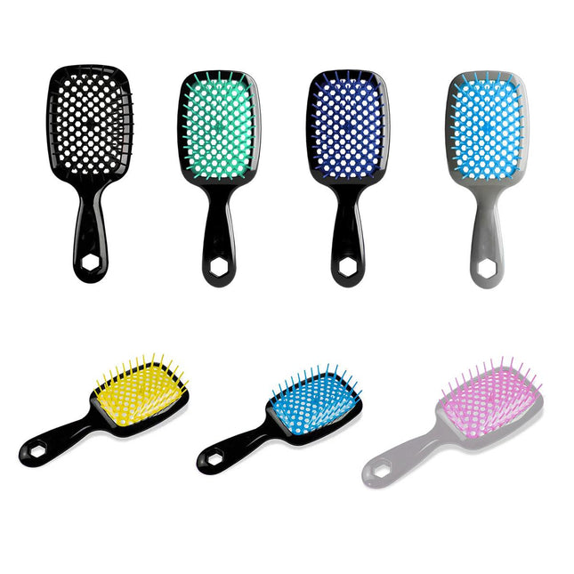 Hollow Hair Comb Fluffy Styling Makeup Comb for Volumizing and Texturizing Hair