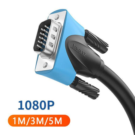 Jasoz Vga 15Pin Male To Svga Male Cable Pc Monitor Extension Hdtv Computer Lcd - Aimall