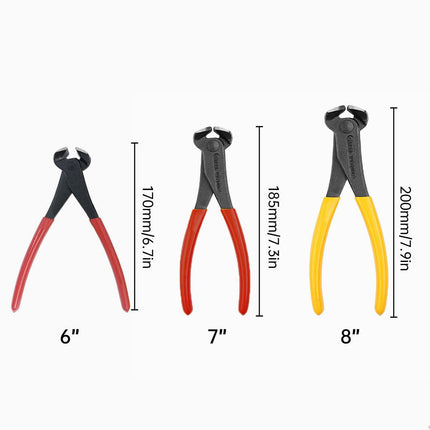 Nail Puller Nail Remover Tool Cutting Pliers Carpenter Tools End Cutting Pliers