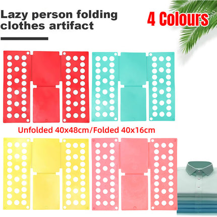 Lazy Folding Clothes Board Compact Laundry Folding Storage Clothes Organizer