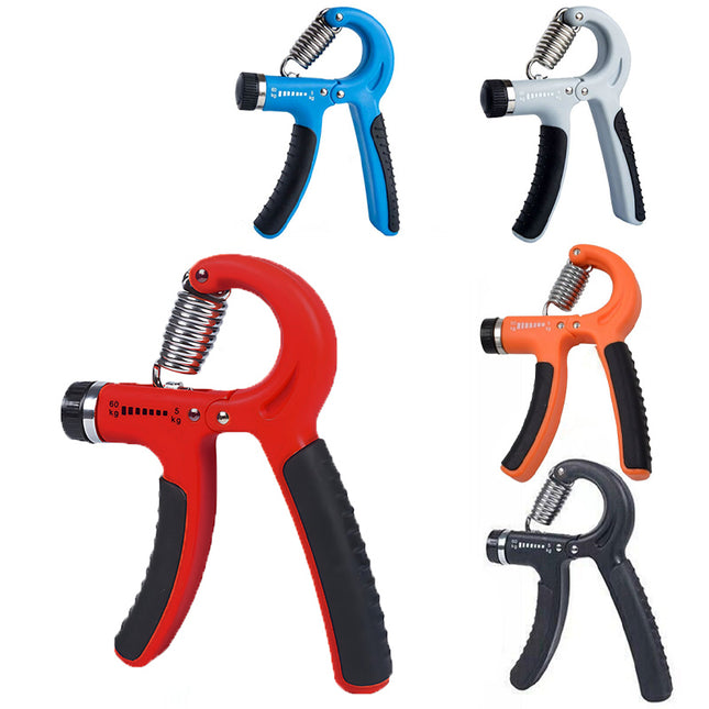 Adjustable Power Hand Grip Forearm Exerciser Gripper Strengthener Trainer 5-60Kg