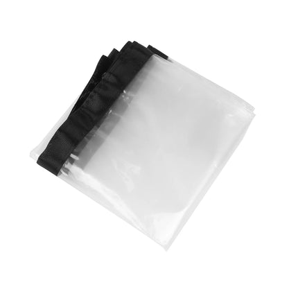 1mx2m Rain Tarp Transparent Cover Shade Sail Garden Bonsai Succulent Plants