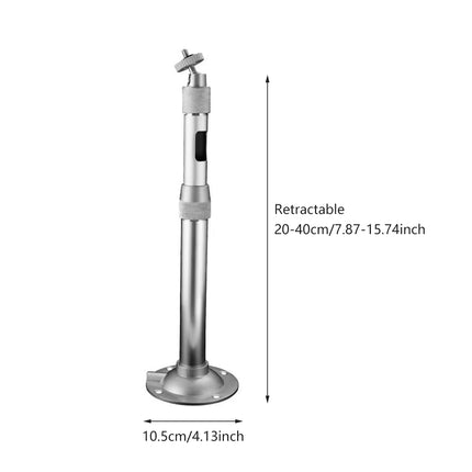 Outdoor Wall Mount Camera Bracket Telescopic Aluminum Alloy Monitor Holder