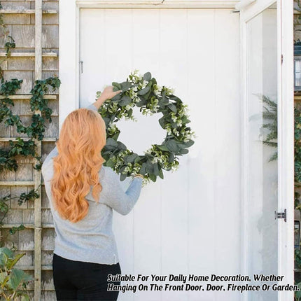 Spring Wreath Door Decoration Hanging Ornament Home Decor for Room Front Door