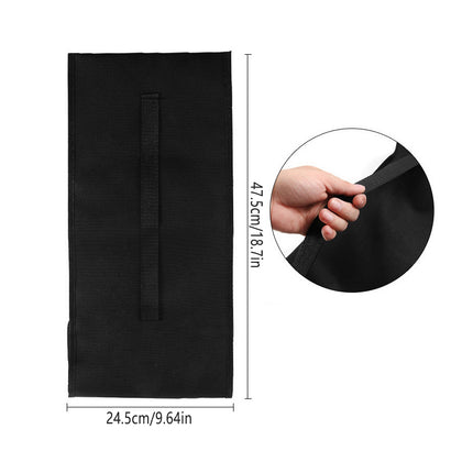 BBQ Skewers 10PCS Flat Stainless Steel 41cm Carry Bag Kebab Grill Sticks Outdoor