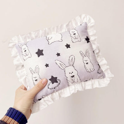 Lace Cat Pillow Soft Pet Cushion for Sleeping Comfortable Kitty Bed Cushion