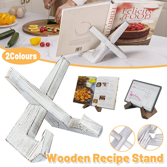 Wooden Plate Stand Rack Display Holder Wooden Support Desktop Reading Stand