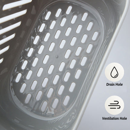 Bathroom Hanging Basket Suspended Sink Storage Shower Gel Storage Bathing Basket