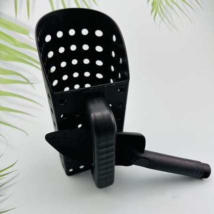 2pcs Sand Scoop Shovel Set Plastic Beach Digging Filter Tool for Little Ones Beach Toy