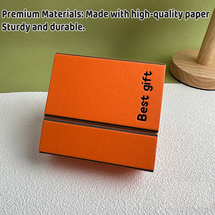 10PCS Folding Gift Boxes 2-Piece Design for Wedding Party Favors Candy Packaging