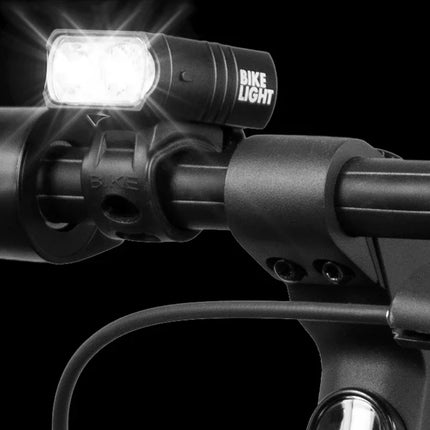 1000 Lumens Bike Aluminum Front Rear Light Set USB Charging Waterproof Sturdy