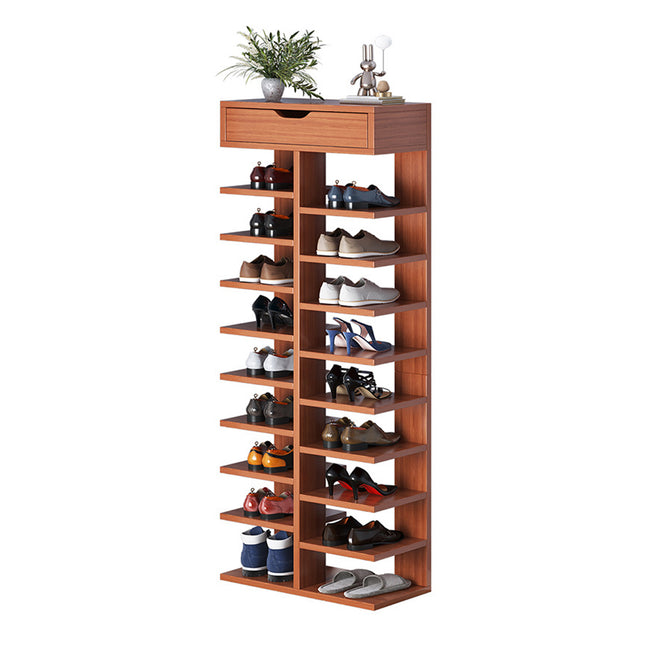 Multi Layer Space Saving Entryway Shoe Rack Large Capacity Sturdy Durable
