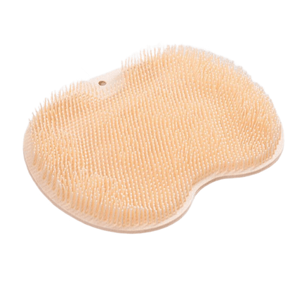 Foot Back Body Scrubber Massager Pad Shower Bath Exfoliating Brush Cleaning Mat - Aimall