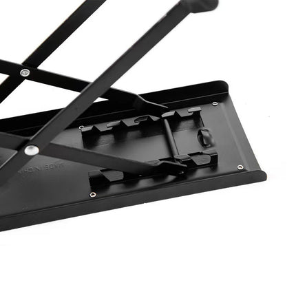 Guitar Foot Rest Pedal Adjustable 6-Position Foldable Stand Support for Players