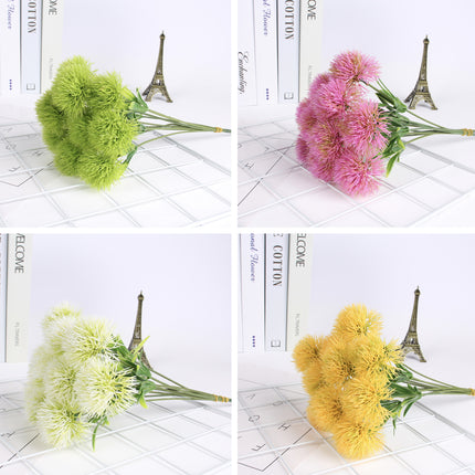 50 PCS Artificial Plants Plastic Flowers Home Decoration Muti Colours Realistic