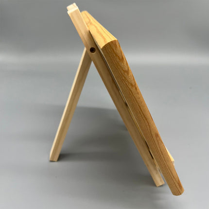 6pcs Tabletop Display Stand A-Frame Artist Easel Beechwood Tripod Wood Holder