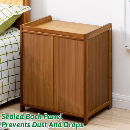 3-Layer Drawer Bedroom Nightstand Large Storage Stable Structure Space Saving