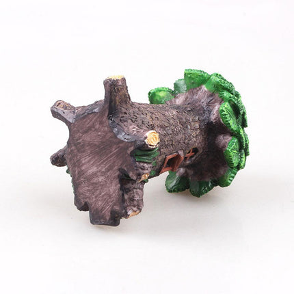 Resin Tree House Fish Tank Aquascape Gardening Micro Landscape DIY Decoration