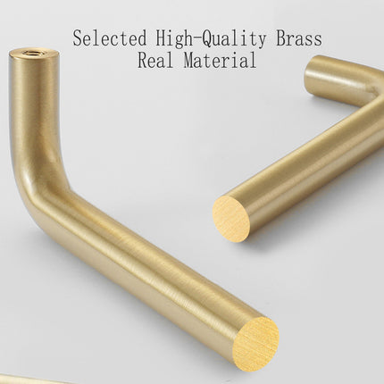 Cabinet Handles Modern Simple Drawer Pulls Silver Gold Vintage Long Door Handles
