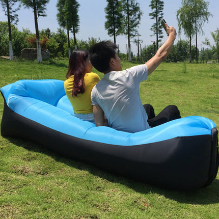Outdoor Inflatable Sofa Foldable Music Festival Double Air Bed Pillow