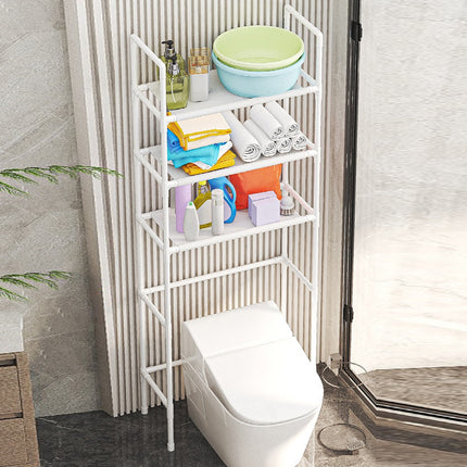 Kitchen Bathroom Floor Standing Storage Rack Multi Layer Sturdy Waterproof