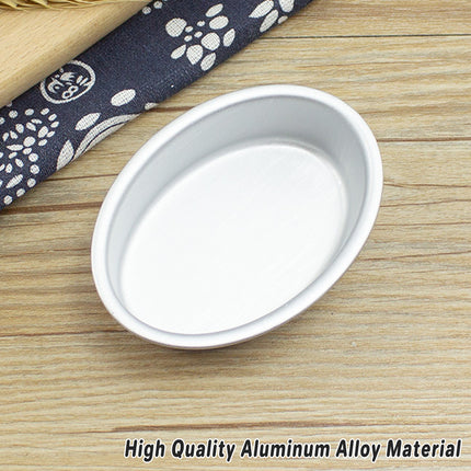 20pcs Oval Cheesecake Mold Non Stick Baking Tray for Pastry Cake Dessert Making