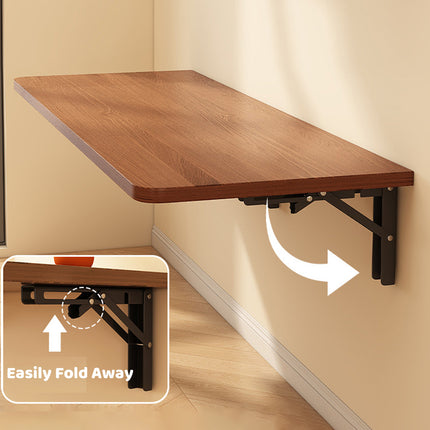 Wall Mounted Foldable Desk 80x40cm Space Saving Home Study For Laptop Writing