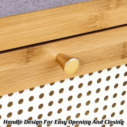 Shoe Cabinet and Seat Integrated Entrance Shoe Changing Stool Storage Organizer