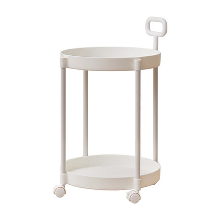 Cream Style Home Coffee Table Movable Creative Sofa Side Table Bedside Table