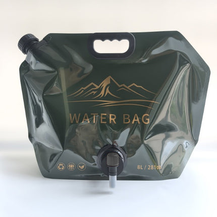 5pcs 8L Portable Water Bladder Tank Water Storage Bag For Camping Fishing Hiking