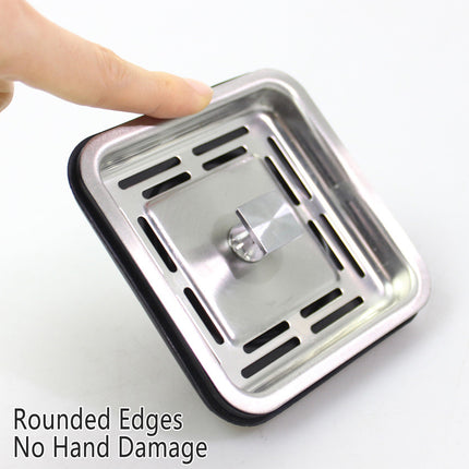 Kitchen Waste Disposer Square Lid Sink Plug Food Disintegration Drain Cover Tool