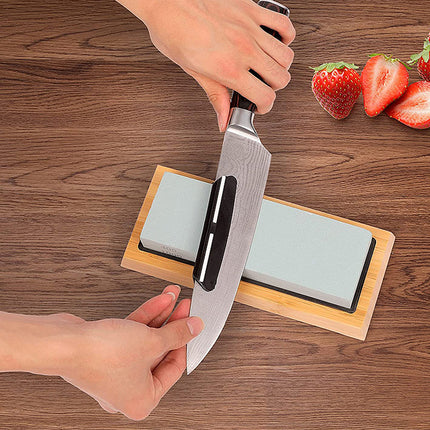 Household Sharpening Stone Kitchen Knife Oilstone Coarse Fine Grind Whetstone