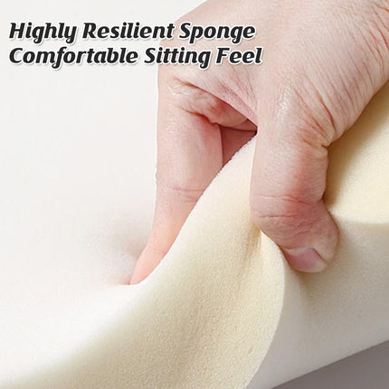 Home Use Low Stool Shoe Changing Stool with Backrest Comfortable Seat Durable