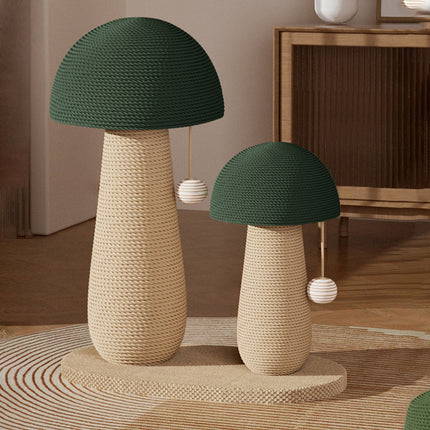 Mushroom Cat Scratching Post Standing Board Kitten Claw Grinder Toy Furniture