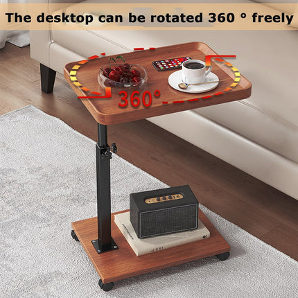 Trolley U-shaped Side Cabinet Multi-functional Luxury Mobile Bedside Table