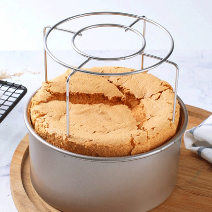 Round Cake Cooling Rack 8PCS Wire Stand 13.5 and 17cm for Baking Pastry Dessert