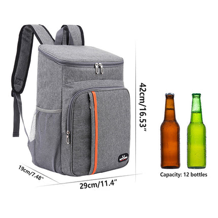 Insulated Picnic Backpack Waterproof Outdoor Cooler for Hiking Fishing Camp
