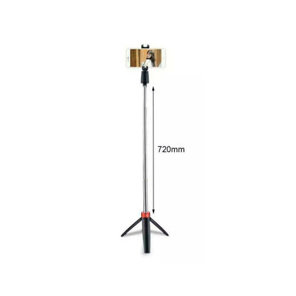 3 in 1 Wireless Bluetooth Telescopic Selfie Stick Mini Mobile Phone Tripod AU - Aimall