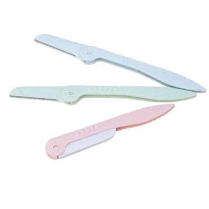 3 Pcs Facial Razors Eyebrow Razor Shave Hair & Exfoliate Face Ladies Shaver Tool - Aimall