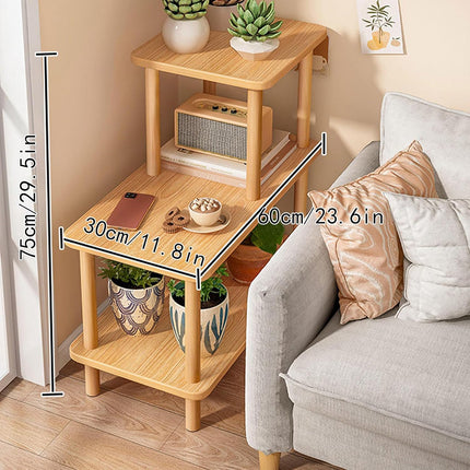 Sofa Side Table 3-Tier End Table Mini Coffee Table Night Stand Small Table Moder