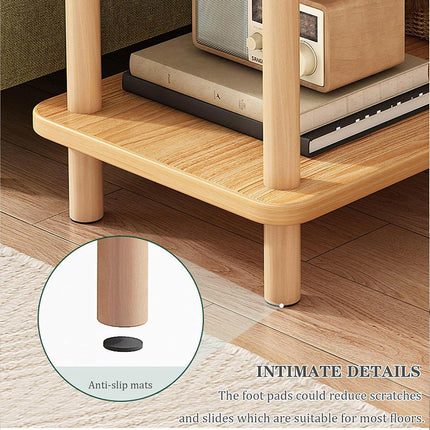 Sofa Side Table 3-Tier End Table Mini Coffee Table Night Stand Small Table Moder