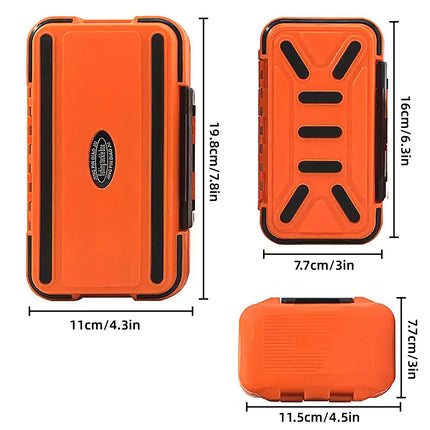 Fishing Tackle Box Gear Storage Case Hook Accessory Organizer Tool Box Portable