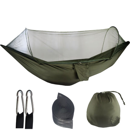 Camping Hammock Tent Set Double Outdoor Hanging Bed With Mosquito Net For Travel
