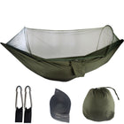 Camping Hammock Tent Set Double Outdoor Hanging Bed With Mosquito Net For Travel