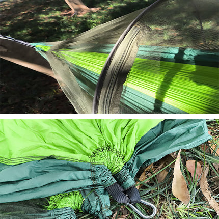 Camping Hammock Tent Set Double Outdoor Hanging Bed With Mosquito Net For Travel