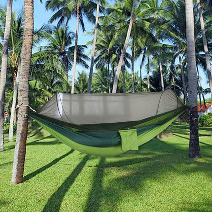 Camping Hammock Tent Set Double Outdoor Hanging Bed With Mosquito Net For Travel
