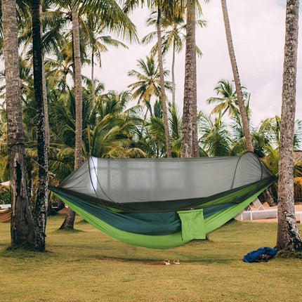 Camping Hammock Tent Set Double Outdoor Hanging Bed With Mosquito Net For Travel