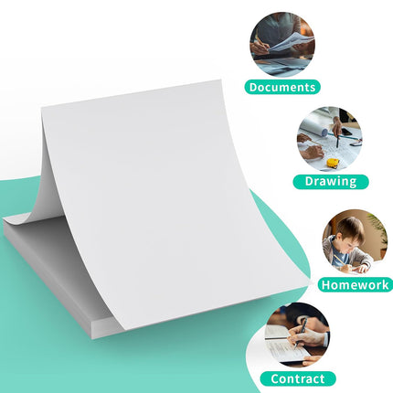 A4 Folded Thermal Paper 200/400 Sheets 8.5x11in Receipt Paper Terminal Printer