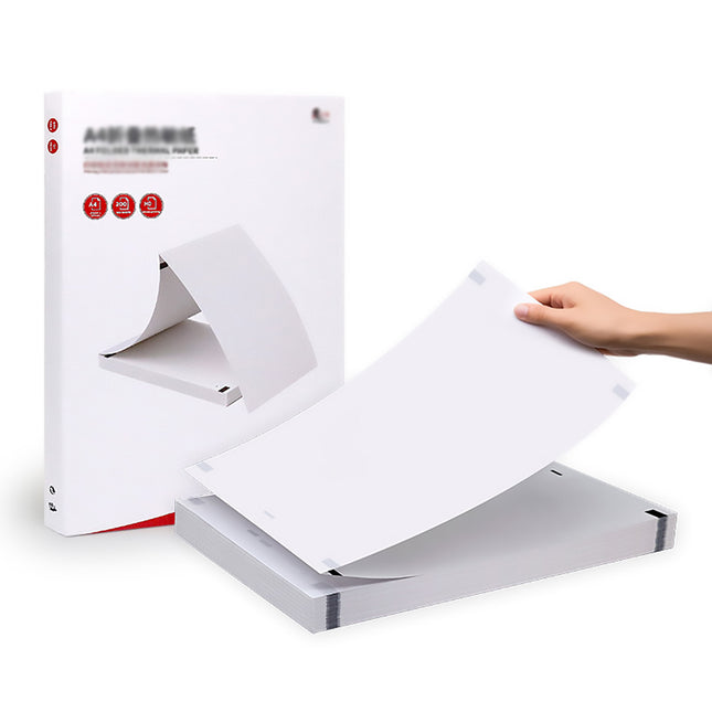 A4 Folded Thermal Paper 200/400 Sheets 8.5x11in Receipt Paper Terminal Printer